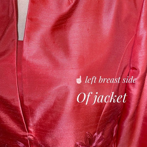 Jessica Howard 2-PC Dress and Jacket Set in Coral Size 12 - Picture 9 of 11